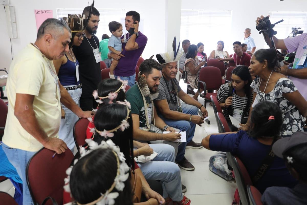 Oficina Participativa - Povos Tuxá, Atikum, Pankararu, Apurinã - contexto urbano (Gurupi)