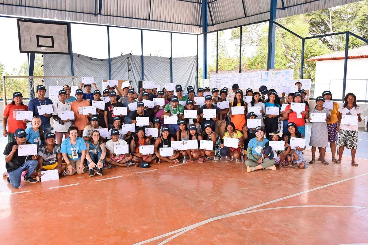 Oficina Participativa - Povo Krahô - Aldeia Mangabeira